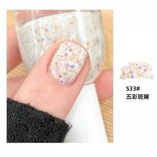 [No odor and peeling] nail polish baking-free and tearable, peeling and quick-drying nude color elegant white water-based nail polish