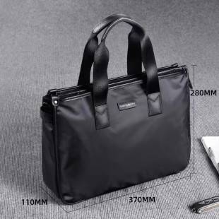New men's Oxford cloth handbag business briefcase casual shoulder diagonal bag manufacturers wholesale set computer bag