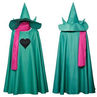 Triangle Rune cos Suit Lil Ace cos Suit Halloween Anime cosplay Costume Cosplay Costume