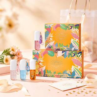 Cross-border best-selling perfume: Brazilian alcohol-free digital perfume gift set, hair and body fragrance spray with long-lasting scent