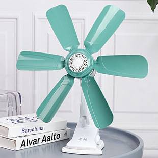 Dropshipping Small Fan for Student Dormitory, Silent Clip-On Fan for Dorm Room, Small Electric Fan for Bedside, Household Clip-On Fan for Bed