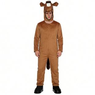 New Halloween Year of the Horse Costume Animal Role-Playing Costume Adult Horse Funny Stage Performance Costume Cosplay