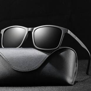 New Square Internet Celebrant Colorful Polarized Sunglasses Trendy Men's Driving Fishing UV-proof Polarized Sunglasses Wholesale