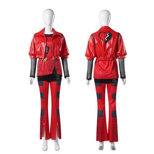 Amazon Descendants 5 Cosplay Costume Red Princess Halloween Stage Performance Costume Movie Character Costume Factory