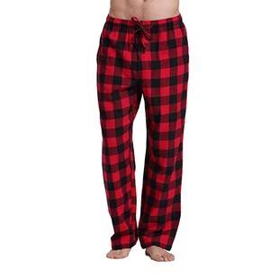 eBay Amazon Hot Men's Casual Pants Cotton Home Pants Plaid Pajama Pants Cross-border Trade Sports Yoga Pants