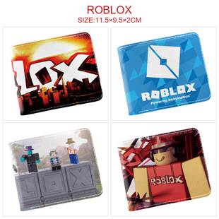 Virtual World Peripheral Wallet Game Peripheral Print Men's and Women's Short Half-Fold Card Holder Cartoon Coin Purse Wallet