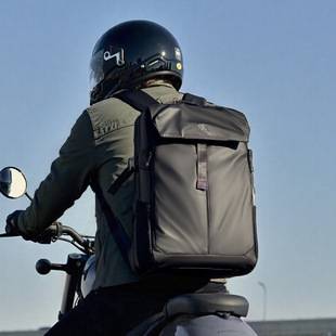Men's Motorcycle Backpack, Basketball Backpack, Multi-Functional, Large-Capacity, Computer, Mountaineering, Commuting, School Bag, Urban, Simple