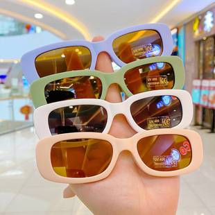 New Model 835 Children's Style Frosted Frame Cartoon Glossy Non-Damaging Baby Sunglasses Uv400 Anti-Ultraviolet Glasses