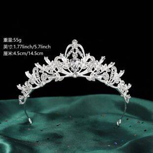 Bridal Accessories, Wedding Dress Styling, Headwear, Birthday Party Crown, Hairband, Black Performance Hair Accessories, Crown, Children's Crown