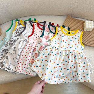 Children's Skirts, Girls' Princess Skirts, Summer New Children's Dresses, Korean Style Camisole Skirts for Baby Girls