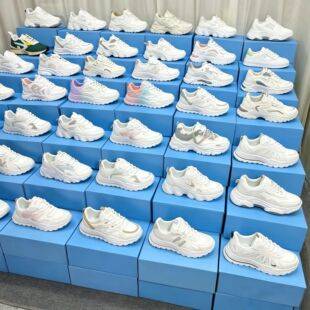 Wenzhou Wholesale Shoes, New Style Dad Shoes, Breathable Women's Shoes, Thick-Soled Export Shoes, Sports Shoes, Shoes for Market Stalls, Wholesale Shoes