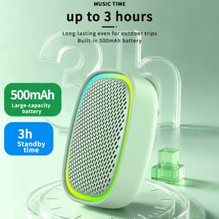 Wireless portable Bluetooth clip-on speaker subwoofer, stylish mobile phone mini speaker, mini outdoor speaker with ultra-long battery life
