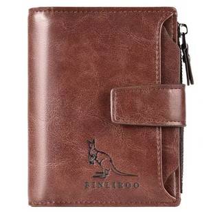 Carefully Selected High-Quality Kangaroo Oil Wax Leather Driver's License Wallet, Card Holder, Multi-Functional Document Holder, Card Case, Driving License and Business Card Holder