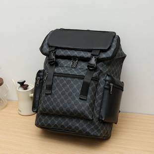 Cross-Border Men's Business Backpack, High-End Fashion Travel Backpack, Large-Capacity School Bag, Waterproof Backpack, Computer Bag