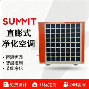 Precision Workshop Direct Expansion Purification Air Conditioning Constant Temperature and Humidity Integrated Unit with Rotary Dehumidification Heat Pump
