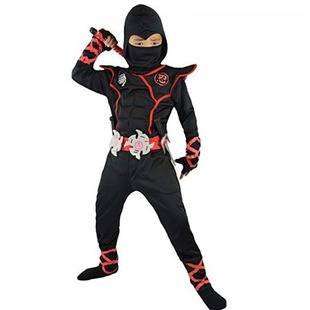 Cross-Border Halloween Cosplay Children's Ninja Costumes Kids' Ninja Game Costumes Performance Costumes Role-Playing