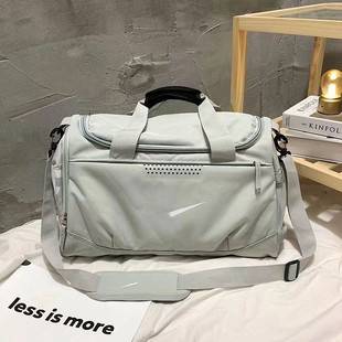 New Trendy Fashion Shoulder Bag Large Capacity Outdoor Sports Fitness Bag Short Trip Leisure Travel Bag Wholesale