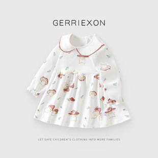 Girls' Skirts Spring and Autumn 2026 New Style Baby Dress Pure Cotton Stylish Baby Princess Dress Little Girl Spring Outfit