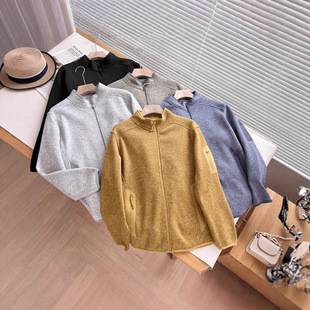 Factory Order! Outdoor Mountain Style Couple's High-Weight Thermal Fleece Versatile Casual Stand Collar Jacket for Men