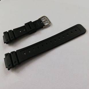 Card Suitable for Substitute Western European Watch Strap DW-6900/GW-M5610/DW-5600E Black TPU Resin Strap