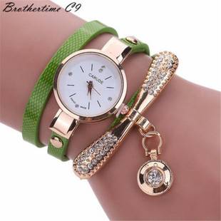 Fashion fashion bracelet spot winding Dragonfly diamond ladies Bracelet student quartz watch wholesale