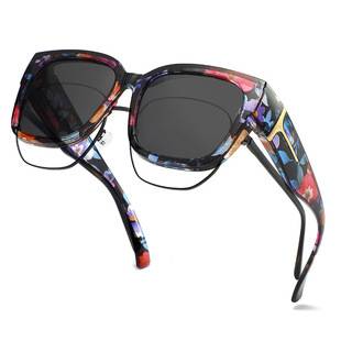 New Style European and American Sunglasses That Can Be Worn over Prescription Glasses, Specifically for Driving, with Uv Protection and Sun Protection, Fashionable Polarized Sunglasses