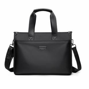 Casual Men's Bag Men's Oxford Cloth Portable Shoulder Bag Business Office Bag Large Capacity Computer Bag Casual Briefcase