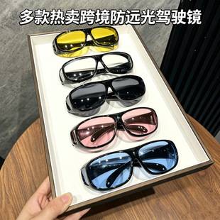 Men's Labor Protection Outdoor Myopia Glasses, Polarized Night Vision Goggles, Wind and Sand Protection Goggles, Cycling Sports Sunglasses