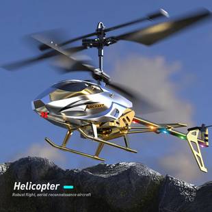 Cross-Border New 3.5 remote control helicopter USB charging fall-resistant anti-collision remote control aircraft model toys wholesale