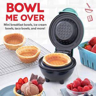 Cross-Border American Standard Waffle Bowl Maker, Waffle Maker, Cake Maker, Egg Tart Maker, Ice Cream Maker, Egg Roll Maker, Exclusively for Cross-Border Sales