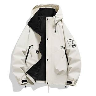 New casual jacket for men, spring and autumn new outdoor workwear jacket, couple's windproof jacket, mountaineering jacket for men