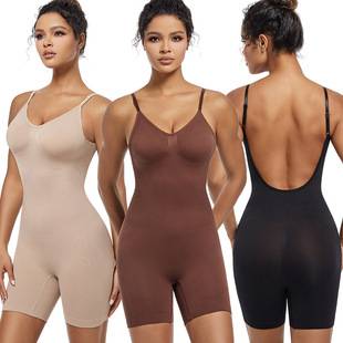 One-piece corset women's sexy backless bottoming corset underwear plus size shaping tight corset corset
