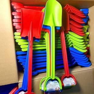 Children's Beach Toy Shovel Large Thickened One-piece Snow Shovel Kindergarten Baby Sand Dig Outdoor Shovel