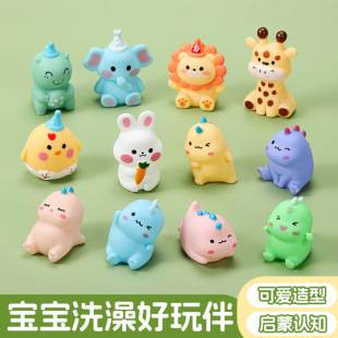 Factory Direct Sales Bathing, Swimming and Water Animal Toys, Pinch and Call, Vinyl Soft Rubber Bathroom Toys Wholesale