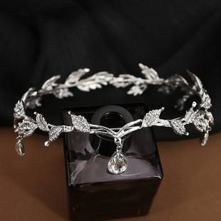 Bridal Wedding Prom Party Hair Accessories Forehead Pendant Wedding Headpiece Bridal Jewelry Alloy Rhinestone Headband Royal