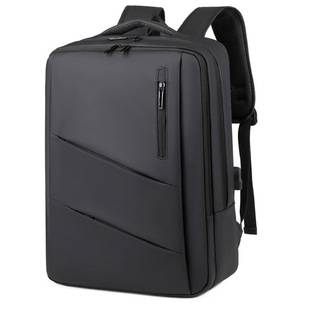 Cross-Border New Large-Capacity Backpack for Men, Casual Travel Computer Bag, Student School Bag, Business Office Trendy Versatile Bag