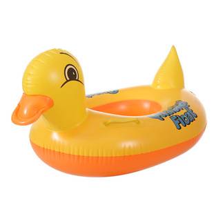 Cartoon Outdoor Water Toys for Babies, Inflatable Duck Swimming Ring, Thickened Pvc Little Yellow Duck Swimming Ring Wholesale