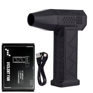 Cross-Border Violent Turbo Fan High-Speed Brushless Mini Portable High-Wind Outdoor Handheld Wireless Hair Dryer Hot Model
