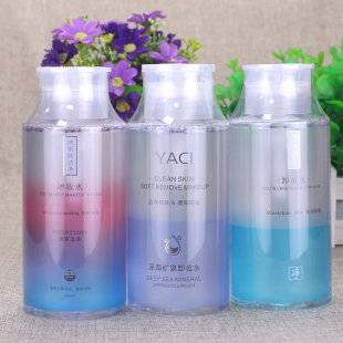 Elegant deep sea mineral spring makeup remover 300ml moisturizing, soft, refreshing, clean and plain face makeup remover