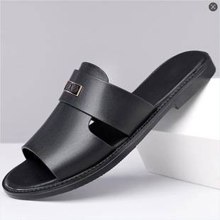 New large-size summer sandals for men, suitable for outdoor wear, casual and breathable beach shoes, versatile non-slip slippers, sizes 38-48