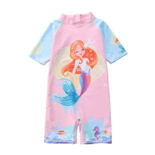 Clearance Children's Swimsuit Girls' One-Piece Mermaid Baby Girls' Swimwear Baby Girls' Bathing Suit