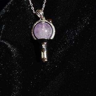 New Bts A-Mi Stick Necklace High-Quality Fan Support Merchandise Clavicle Chain for Women
