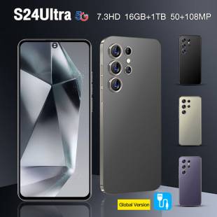 Low price cross-border hot selling S24 Ultra smartphone 7.3 inch large screen 16 1T phone source factory price