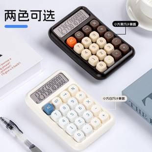 Haonengtong H9 Calculator, Black and White, High Aesthetic Value, Cute, Compact, Financial Accounting Calculator