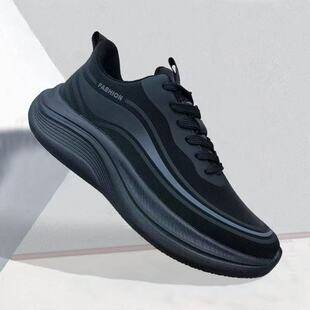 Men's Shoes 2025 New Autumn Mesh Fabric Outdoor Sports Casual Shoes for Men, Versatile, Lightweight, Soft Sole, Non-Slip and Wear-Resistant