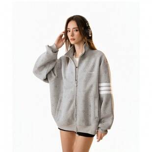 SLECCTER American-style trendy starry sky stand-up collar jacket, couple's cardigan, men's 2026 new top coat, women's jacket