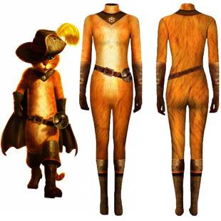 2023 shoes cat New Cat wearing boots 3D digital printing jumpsuit shoes cat biography series role tights