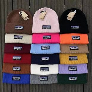 Cross-Border European and American Hats, Ear Protection and Warmth, 2024 Hats, Woolen Hats, Versatile Men's Cold Protection Autumn and Winter Knitted Hats
