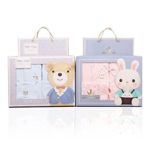Baby Clothes New Newborn Gift Box Set Autumn and Winter Gift Newborn Full Moon Five-Piece Set Combed Cotton