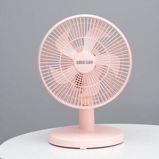 Electric fan for home use, desktop or floor-standing, mini silent fan for dormitory and bedroom, small table fan